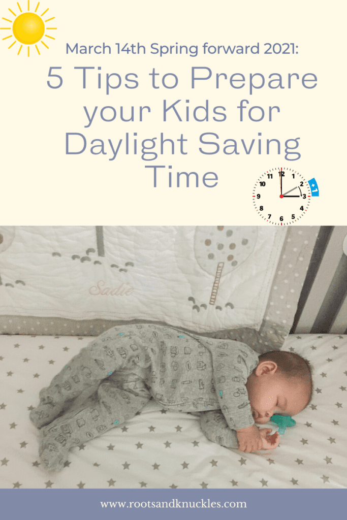 prepare your kids for daylight savings
