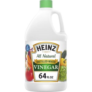 white vinegar for drain cleaner