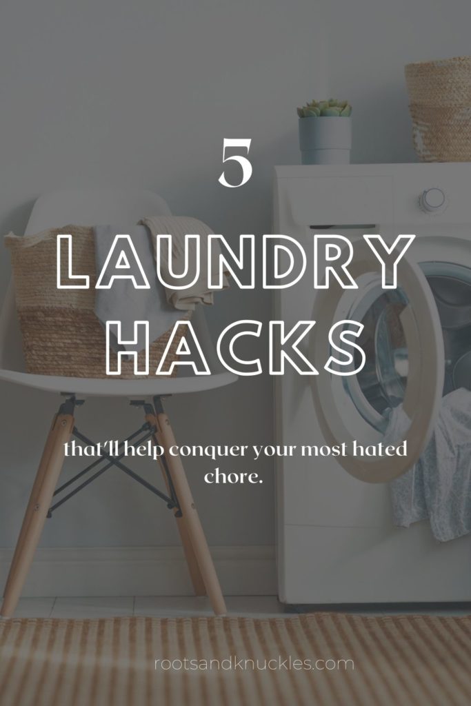 laundry life hacks